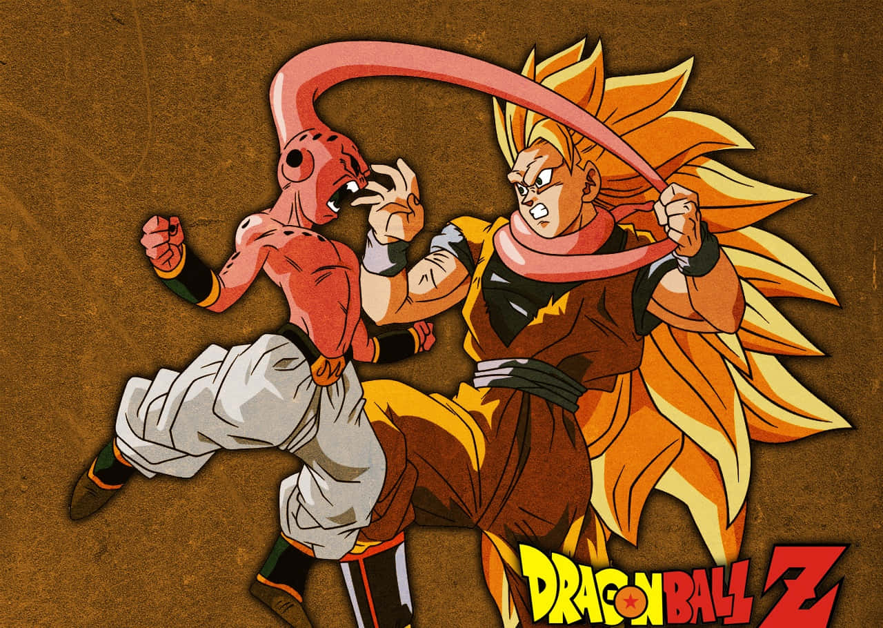 Fusing Gohan And Goten To Unleash The Power Of Super Saiyan 3 In The Buu Saga! Wallpaper