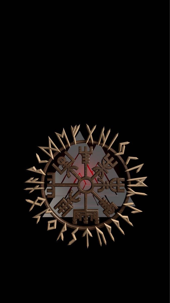 Futhark Norse Talisman Mobile Wallpaper