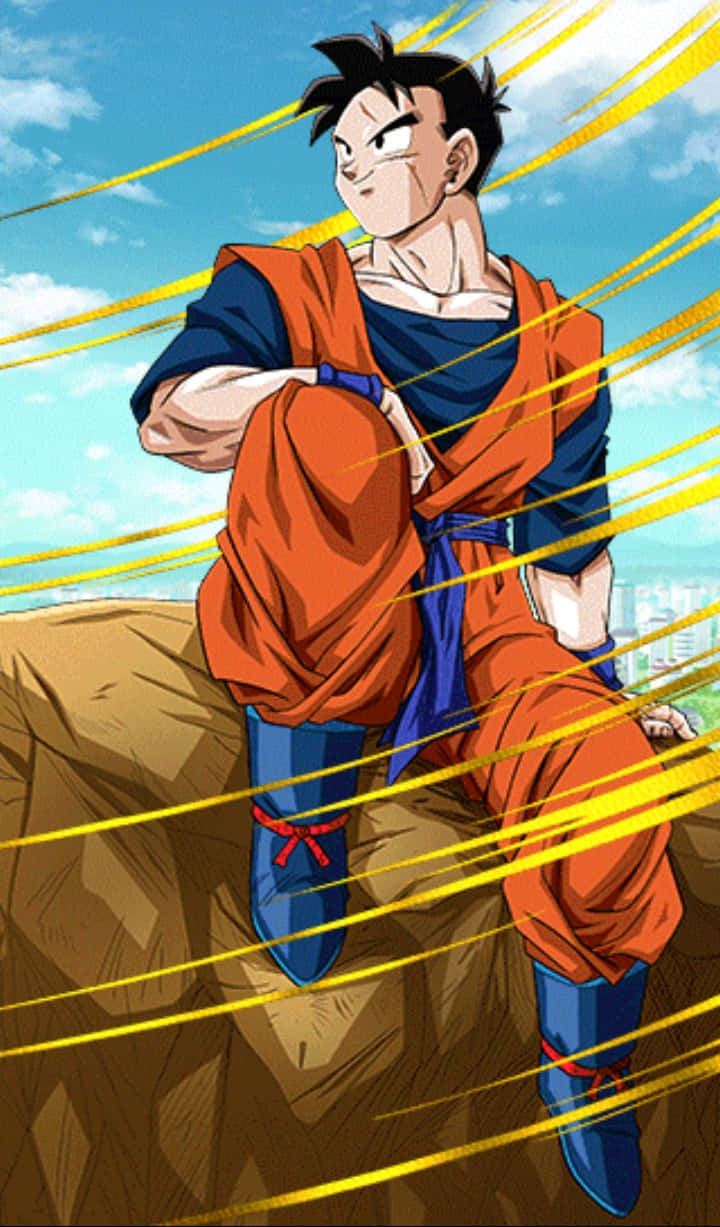 Future Gohan Standing Proud Wallpaper