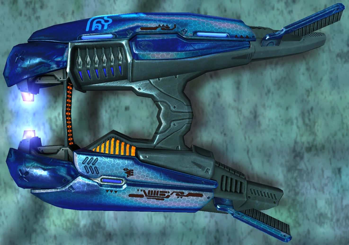 Futuristic Plasma Rifle Weapon Wallpaper