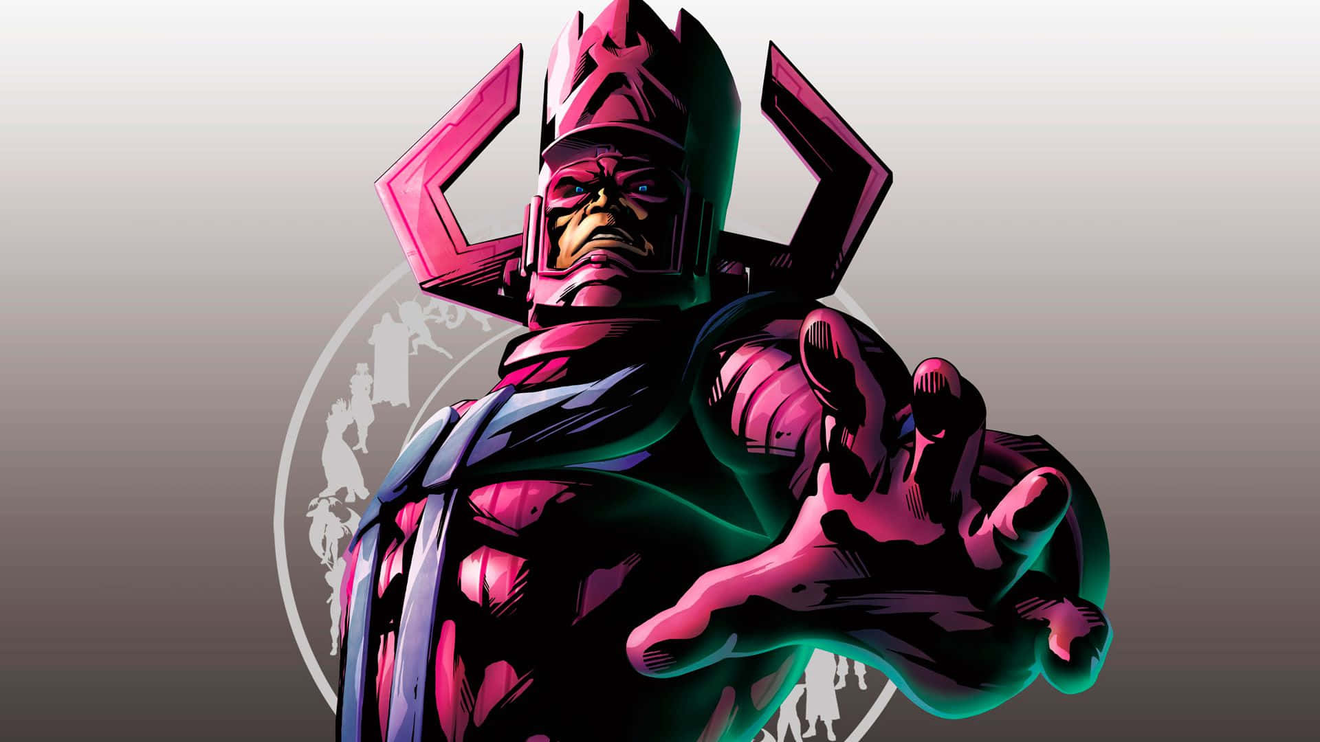 Galactus, Devourer Of Worlds, Cosmic Entity In Marvel Comics. Wallpaper