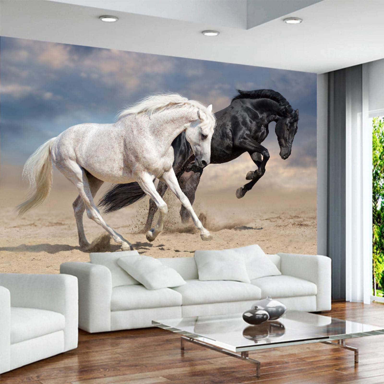 Galloping Horses Wall Mural Wallpaper