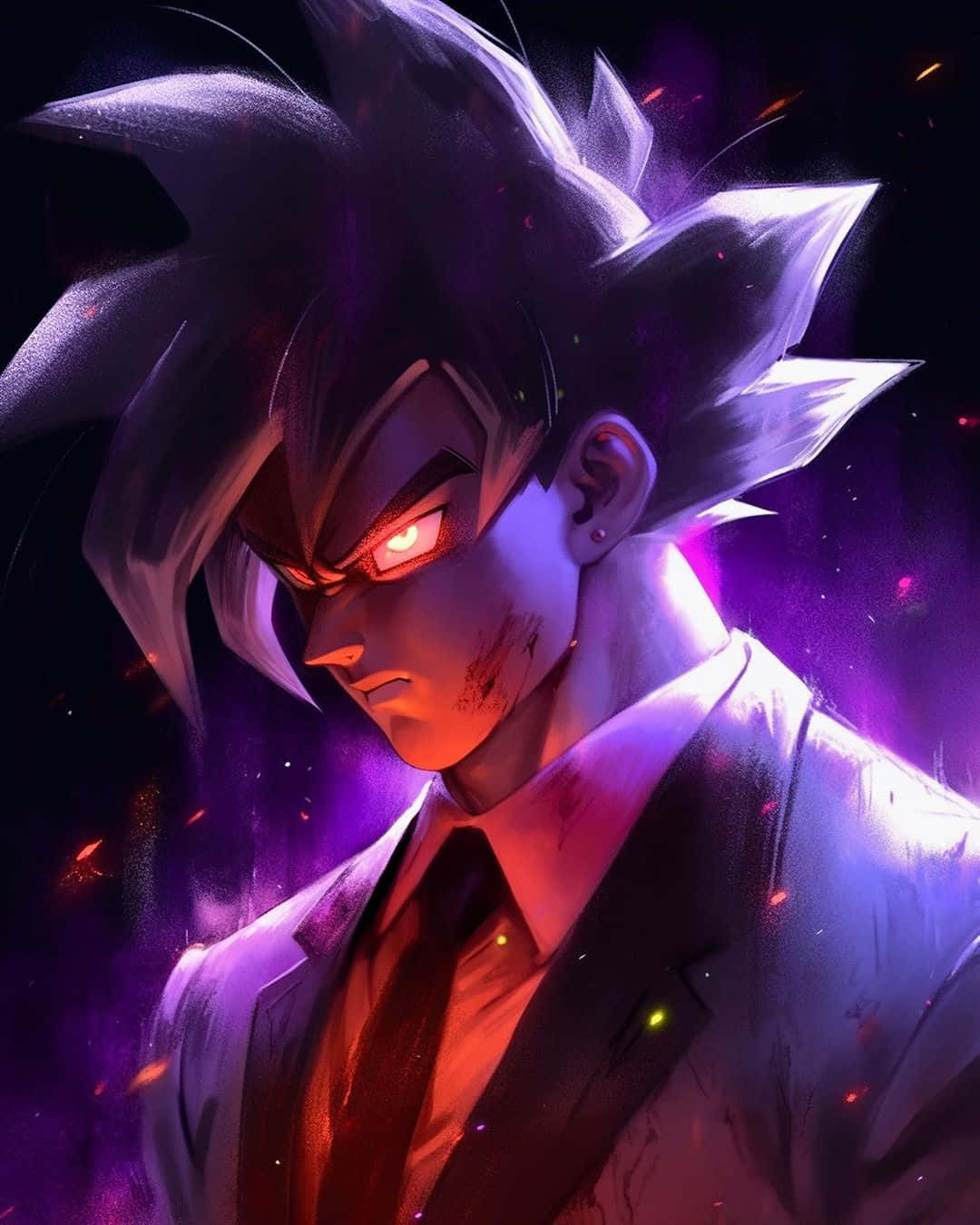 Gangster Goku Artwork Wallpaper