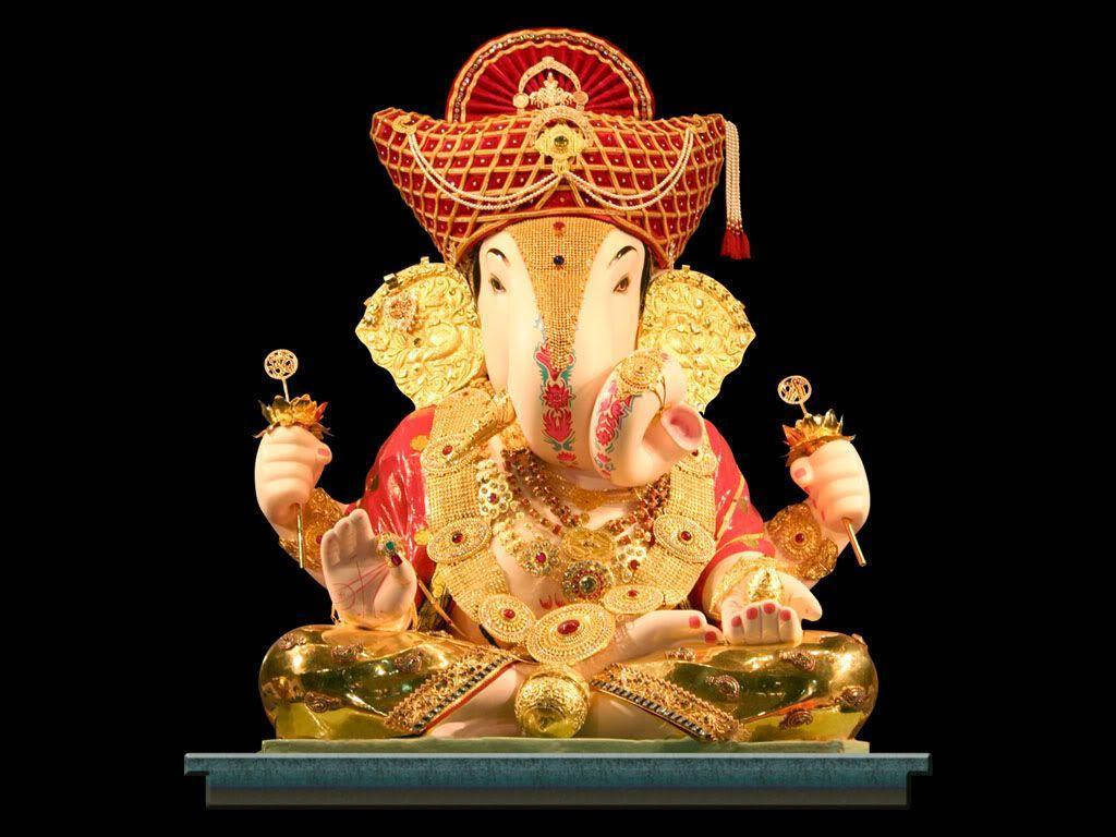 Ganpati Hd Cool Minimalist Wallpaper