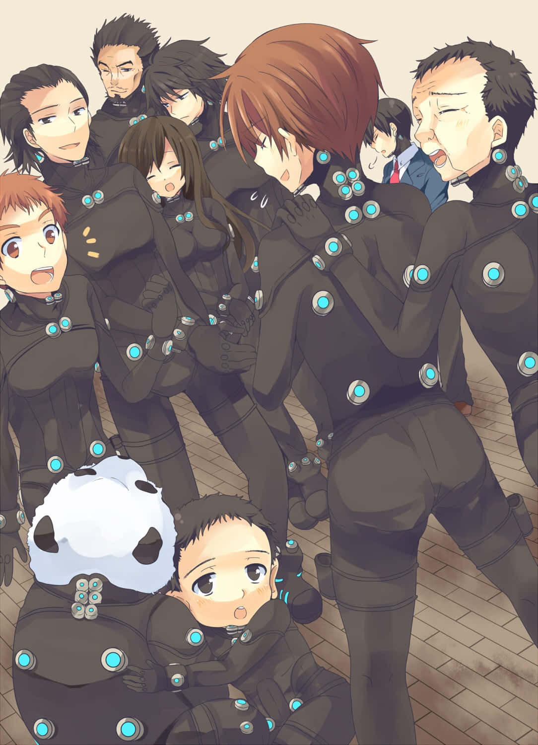 Gantz Team Gathered Wallpaper