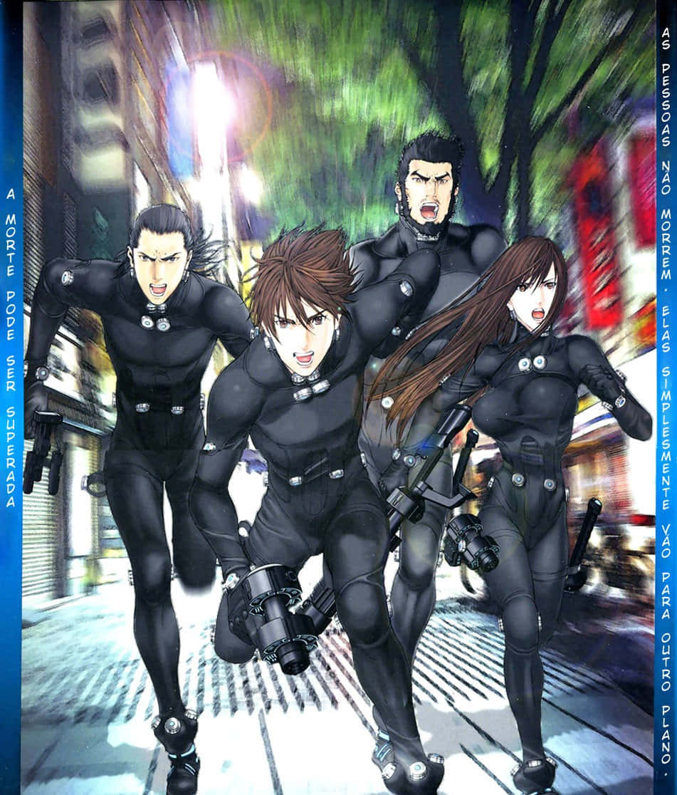 Gantz Teamin Action Wallpaper