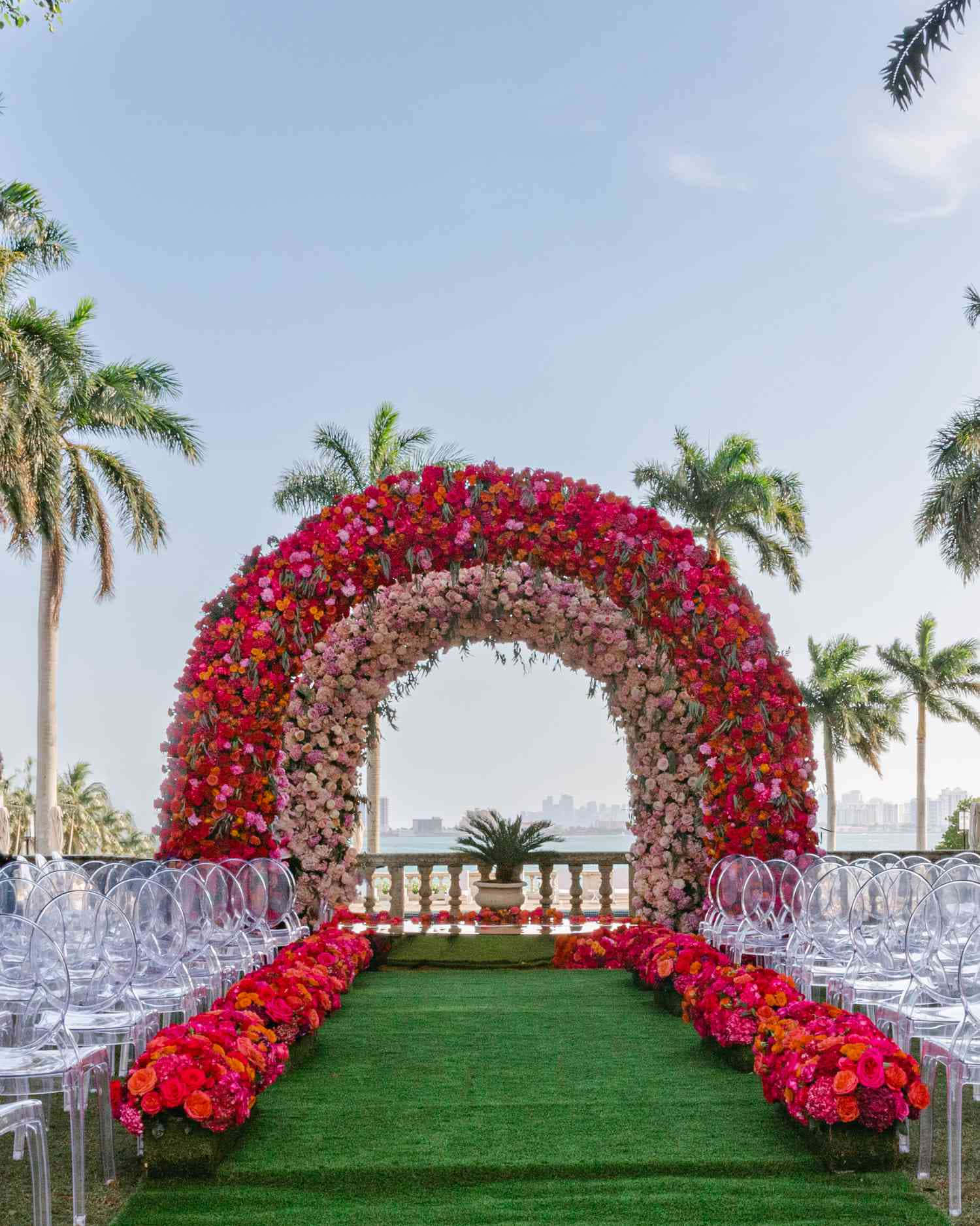 Garden Wedding Bliss Wallpaper