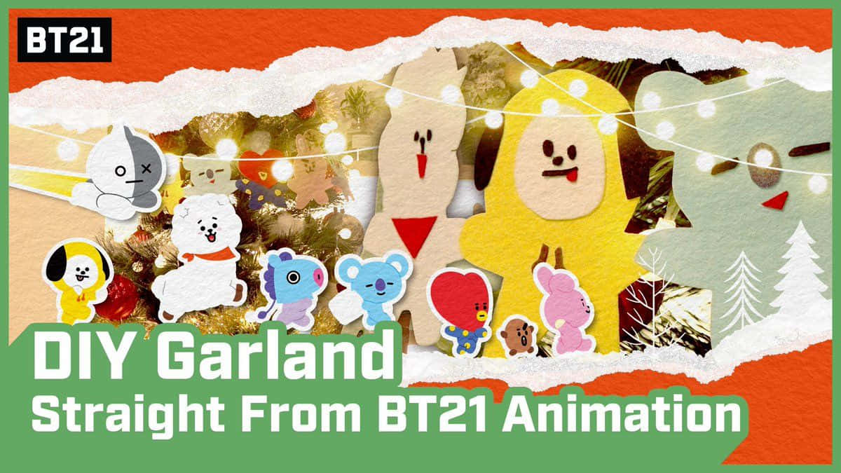 Garland Bt21 4k Wallpaper