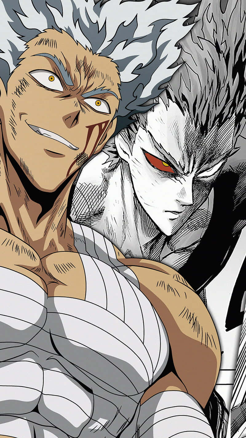 Garou Unleashing His Fierce Power Wallpaper