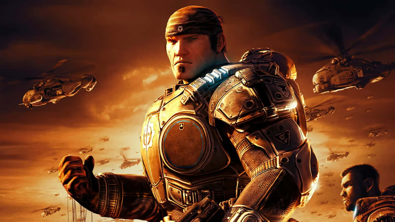 Gearsof War3 Heroic Soldiers Wallpaper