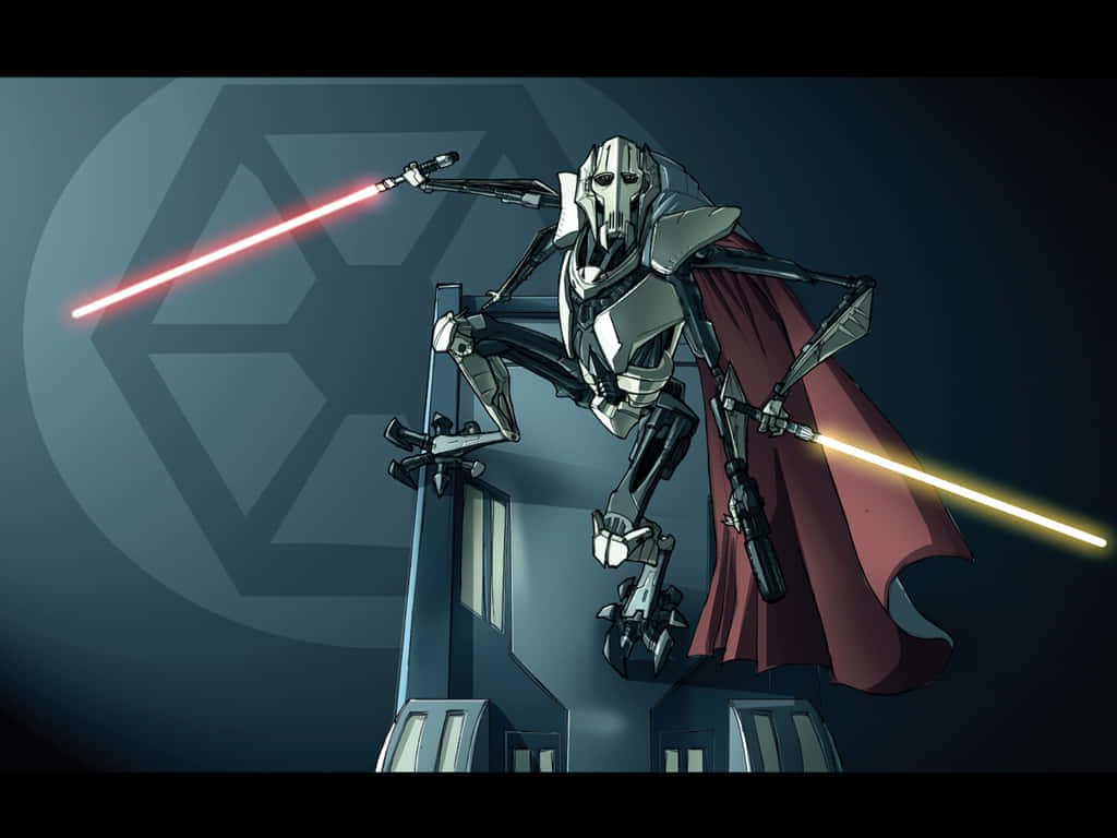 General Grievous Red Cape Wallpaper