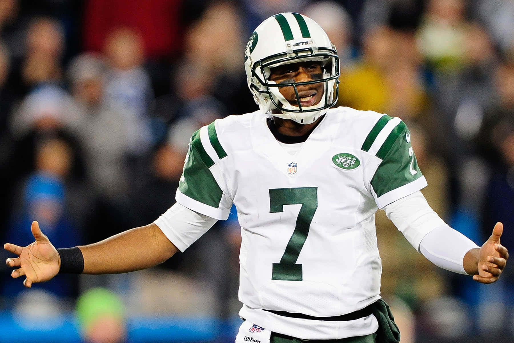 Geno Smith New York Jets Quarterback Wallpaper