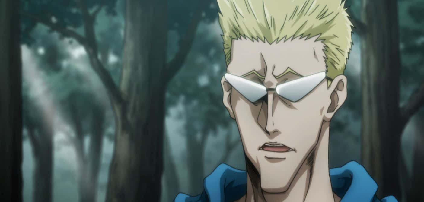 Genthru, The Strategic Mastermind From Hunter X Hunter Wallpaper