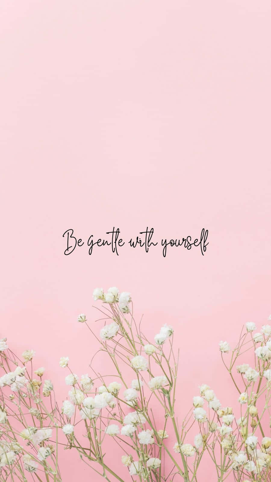 Gentle_ Reminder_ Self_ Care_ Aesthetic.jpg Wallpaper