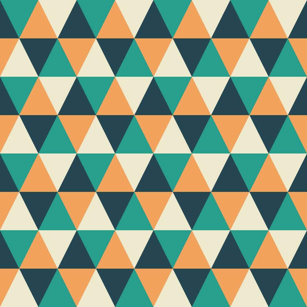 Geometric Triangle Pattern Wallpaper