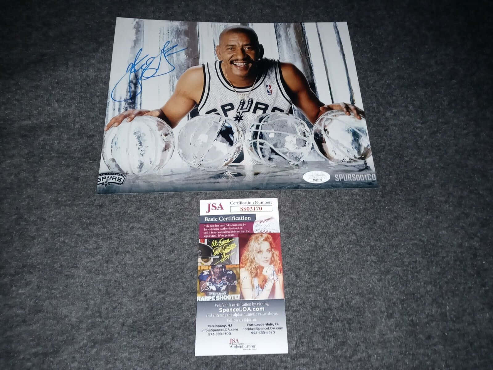 George Gervin Basketball Autographed Poster Wallpaper