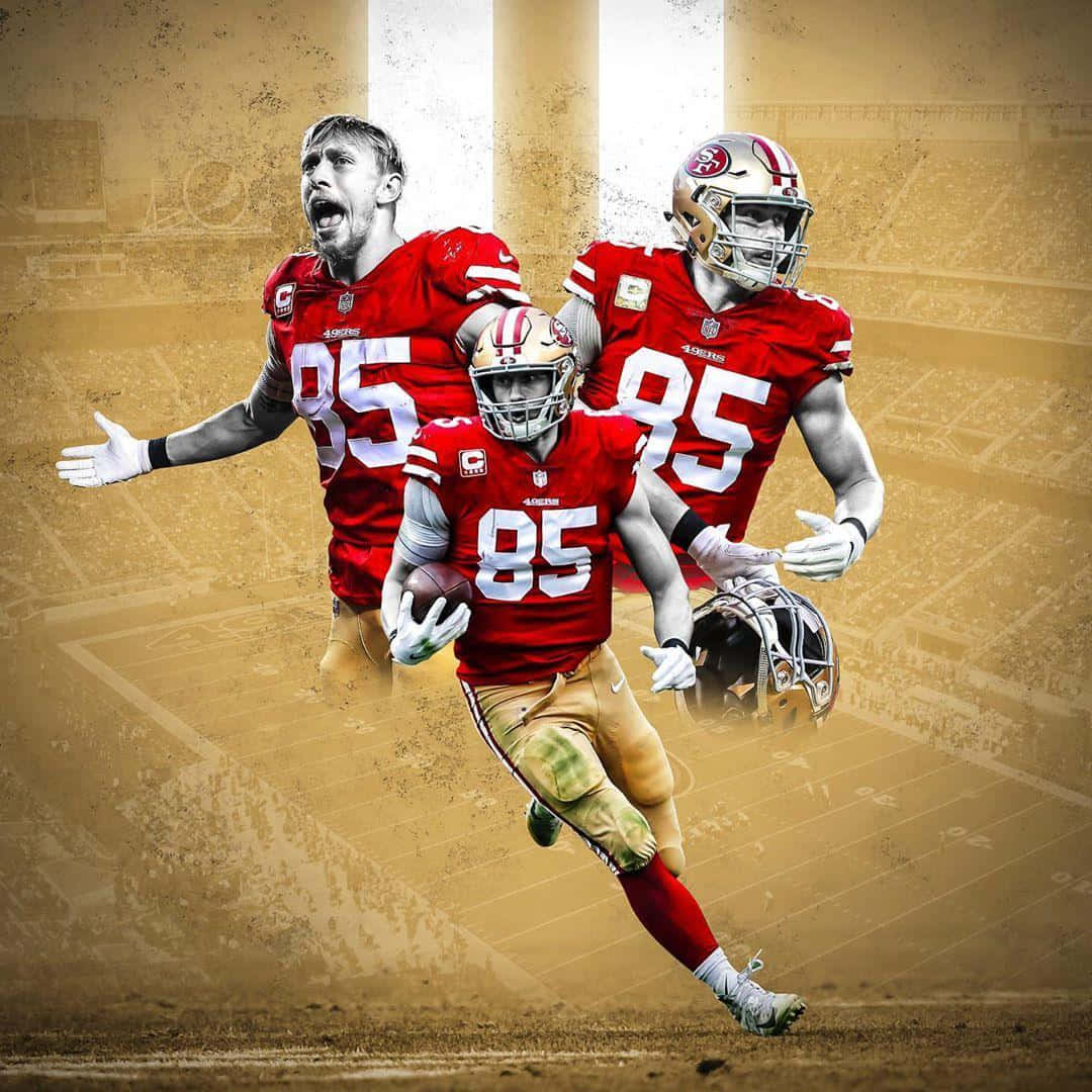 George Kittle, All-pro Tight End For The San Francisco 49ers Wallpaper