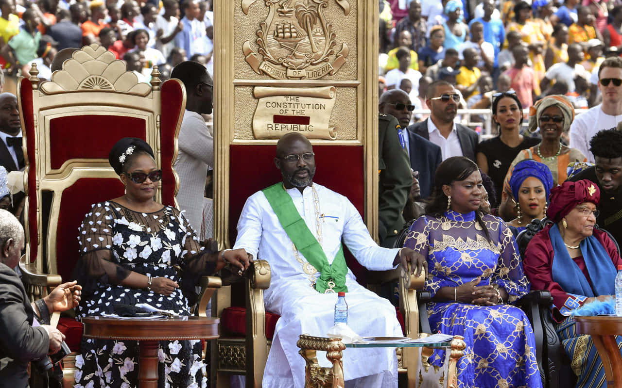 George Weah Sworn In As President Of Liberia Wallpaper