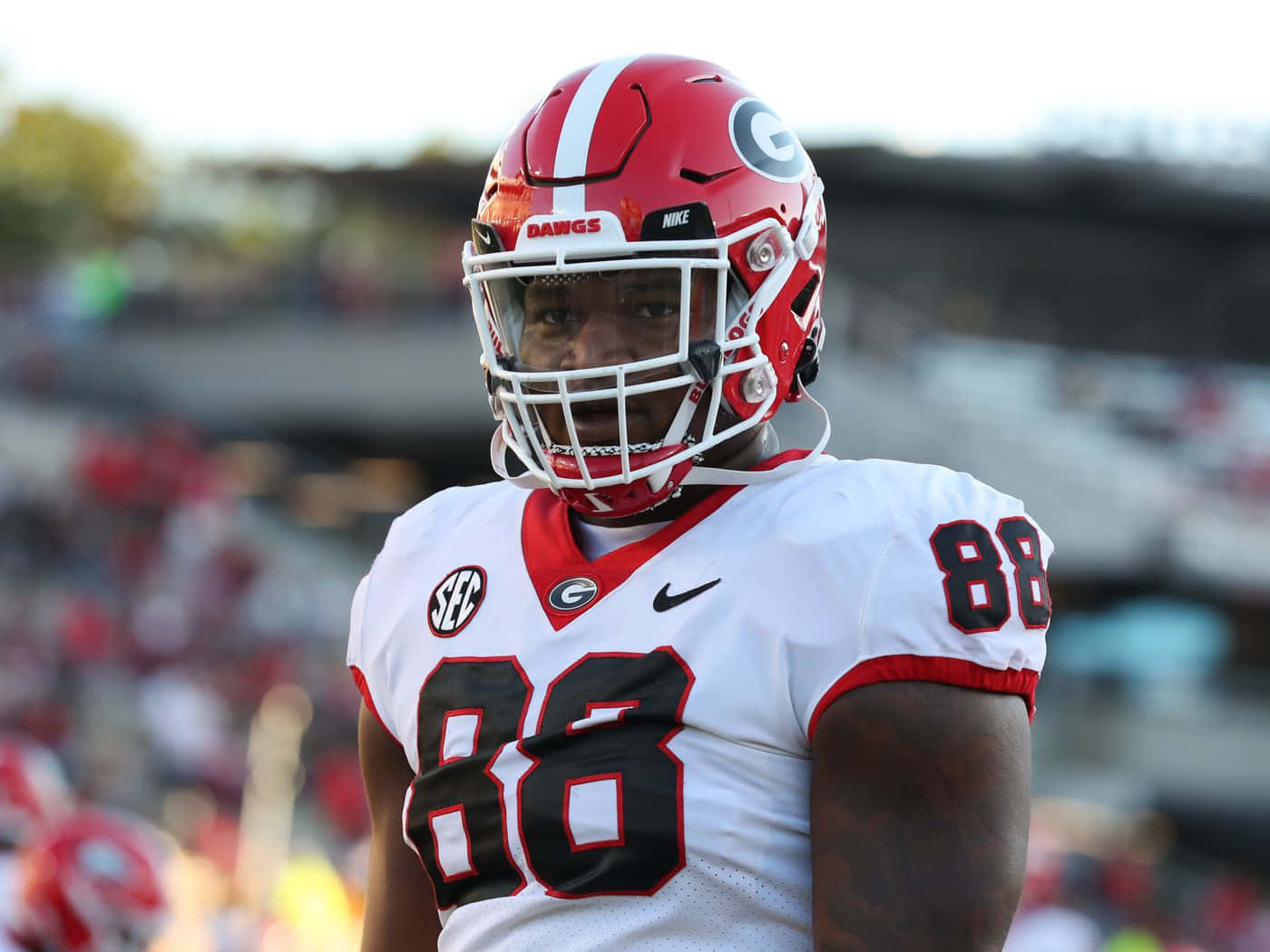 Georgia Bulldogs Football Player88 Wallpaper