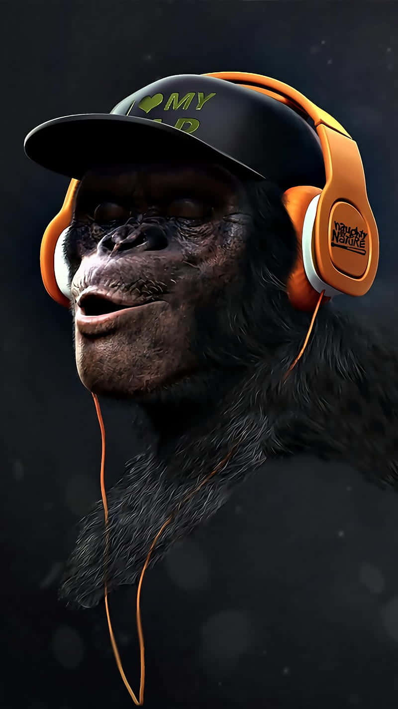 Get A Great Grip With Your Monkey Iphone! Wallpaper