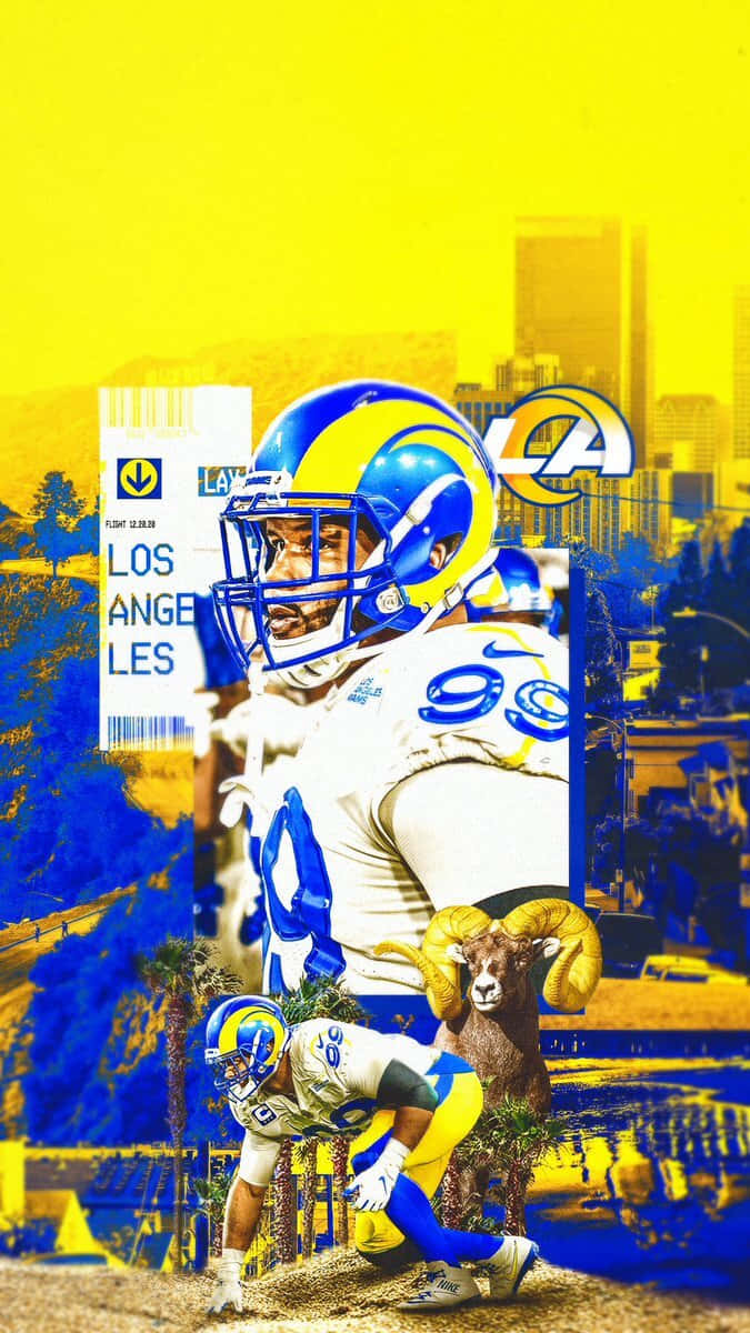 Get Ahead Of The Pack With Cool Rams! Wallpaper