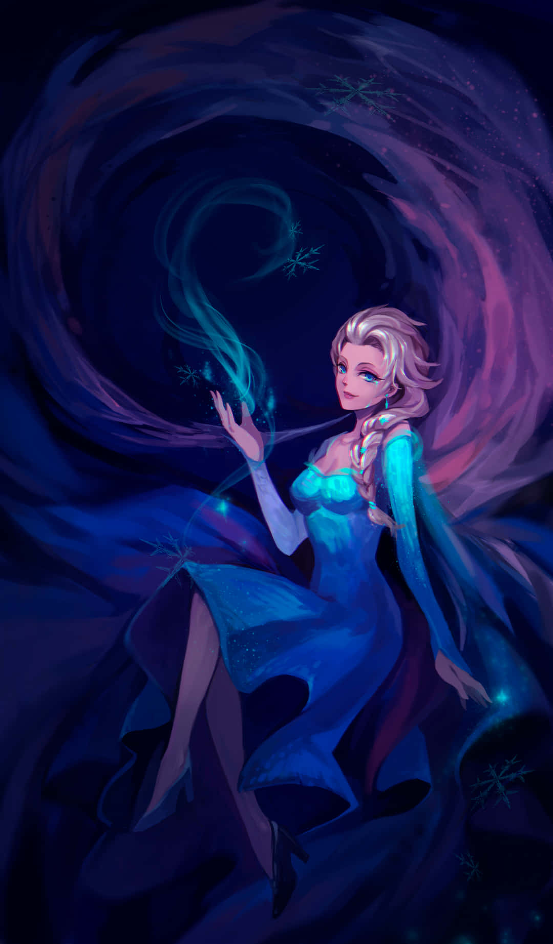 Get Connected With Elsa Phone Wallpaper