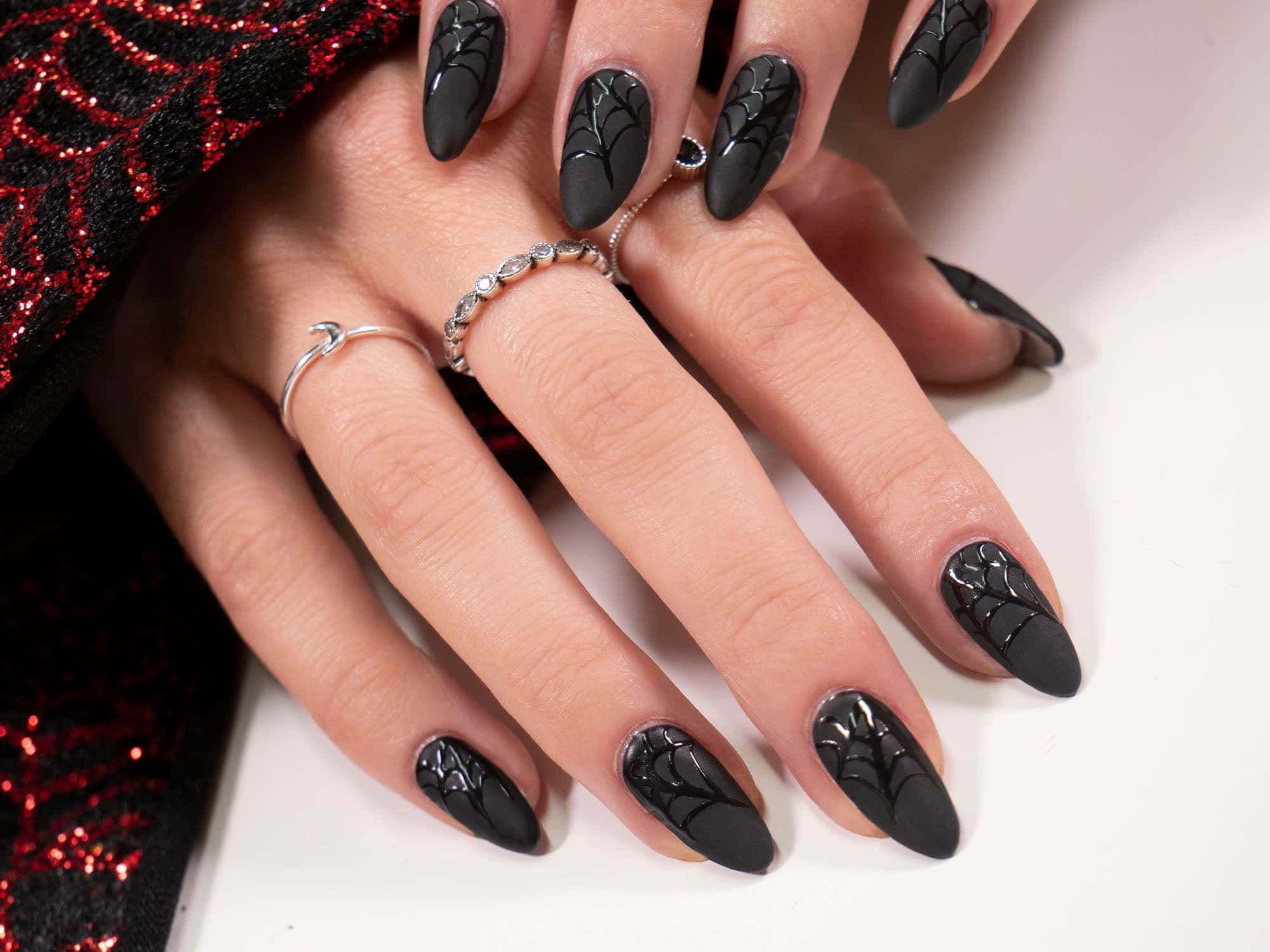 Get Creative And Spooky This Halloween With These Wild Nail Art Designs Wallpaper