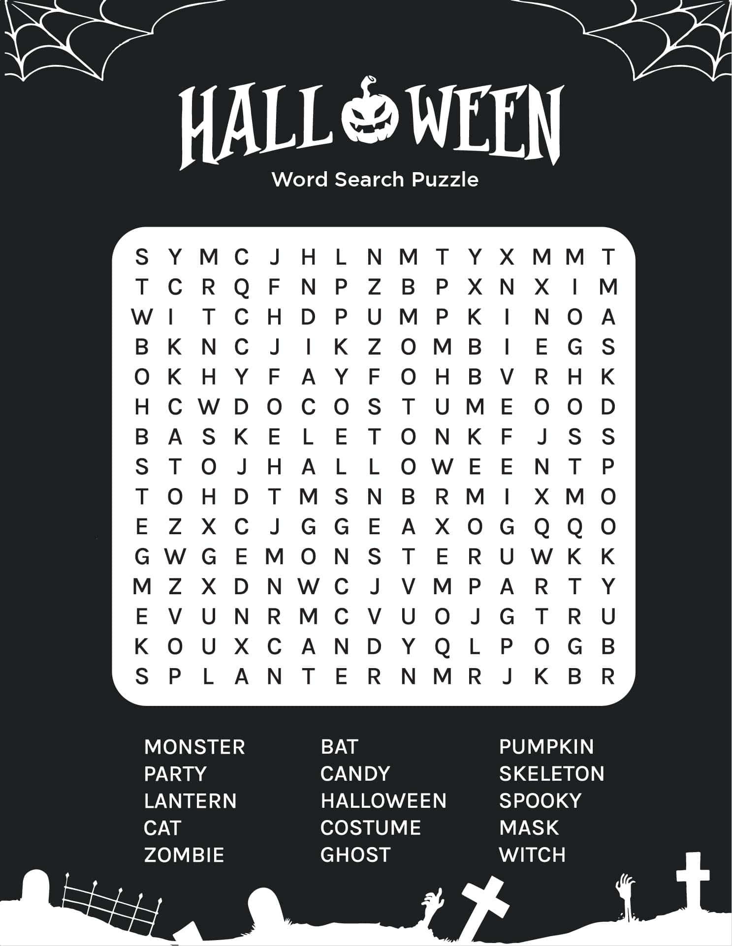 Get In The Halloween Spirit With These Fun Puzzles! Wallpaper