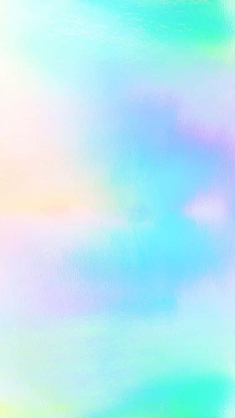 Get Inspired With This Pastel Rainbow Iphone Wallpaper Wallpaper