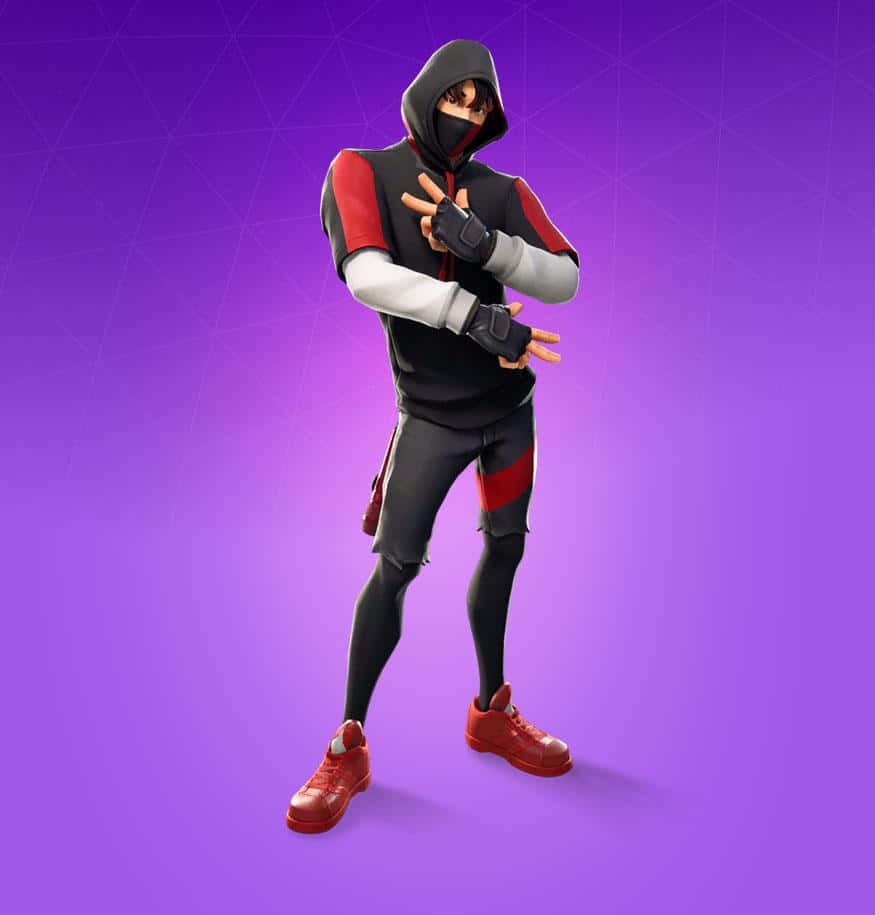 Get Into The Game With The Exclusive Fortnite Ikonik Skin Wallpaper