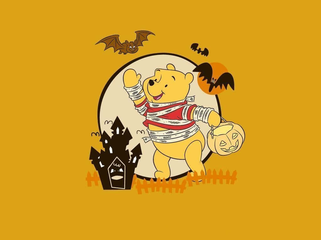 Get Into The Halloween Spirit With Winnie The Pooh Wallpaper