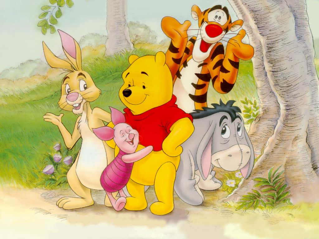 Get Lost In The Hundred Acre Woods Wallpaper