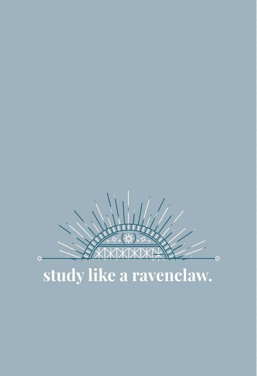 Get Lost In The Wisdom Of Ravenclaw Wallpaper