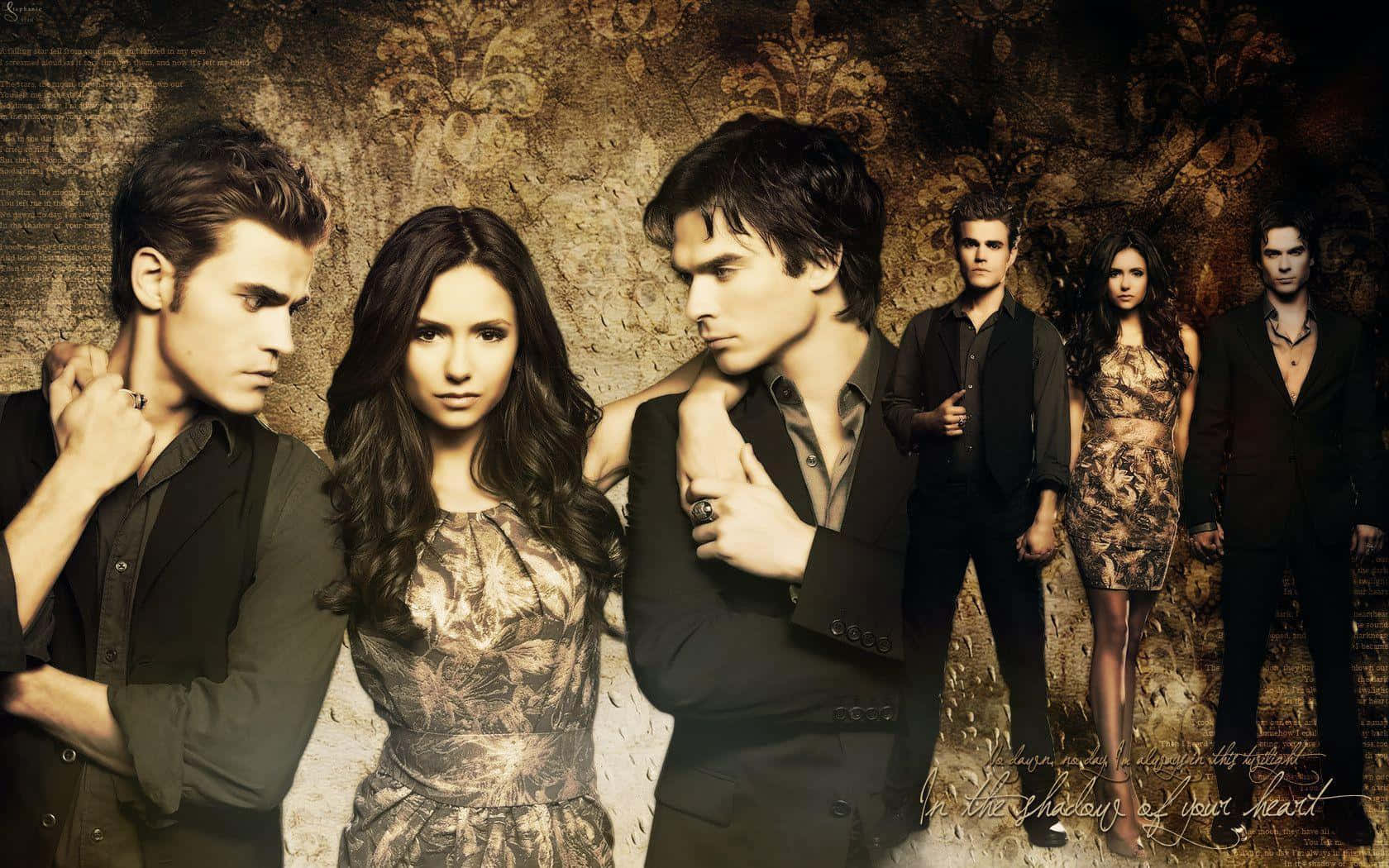 Get Lost In The World Of 'vampire Diaries' Desktop Wallpaper Wallpaper