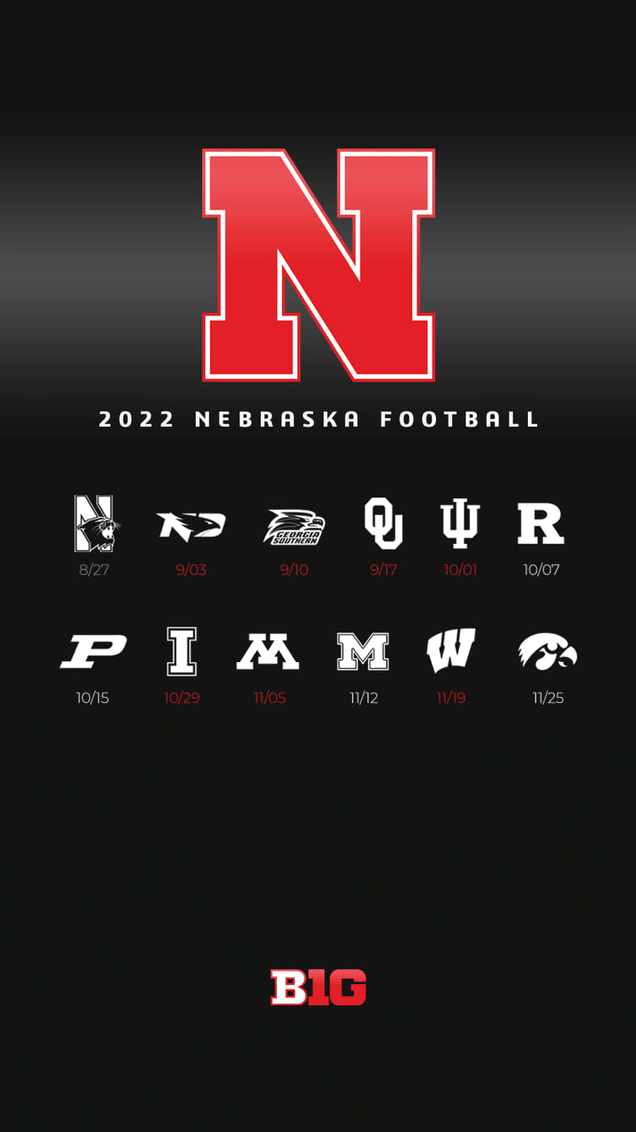 Get Pumped For The Nebraska Huskers! Wallpaper