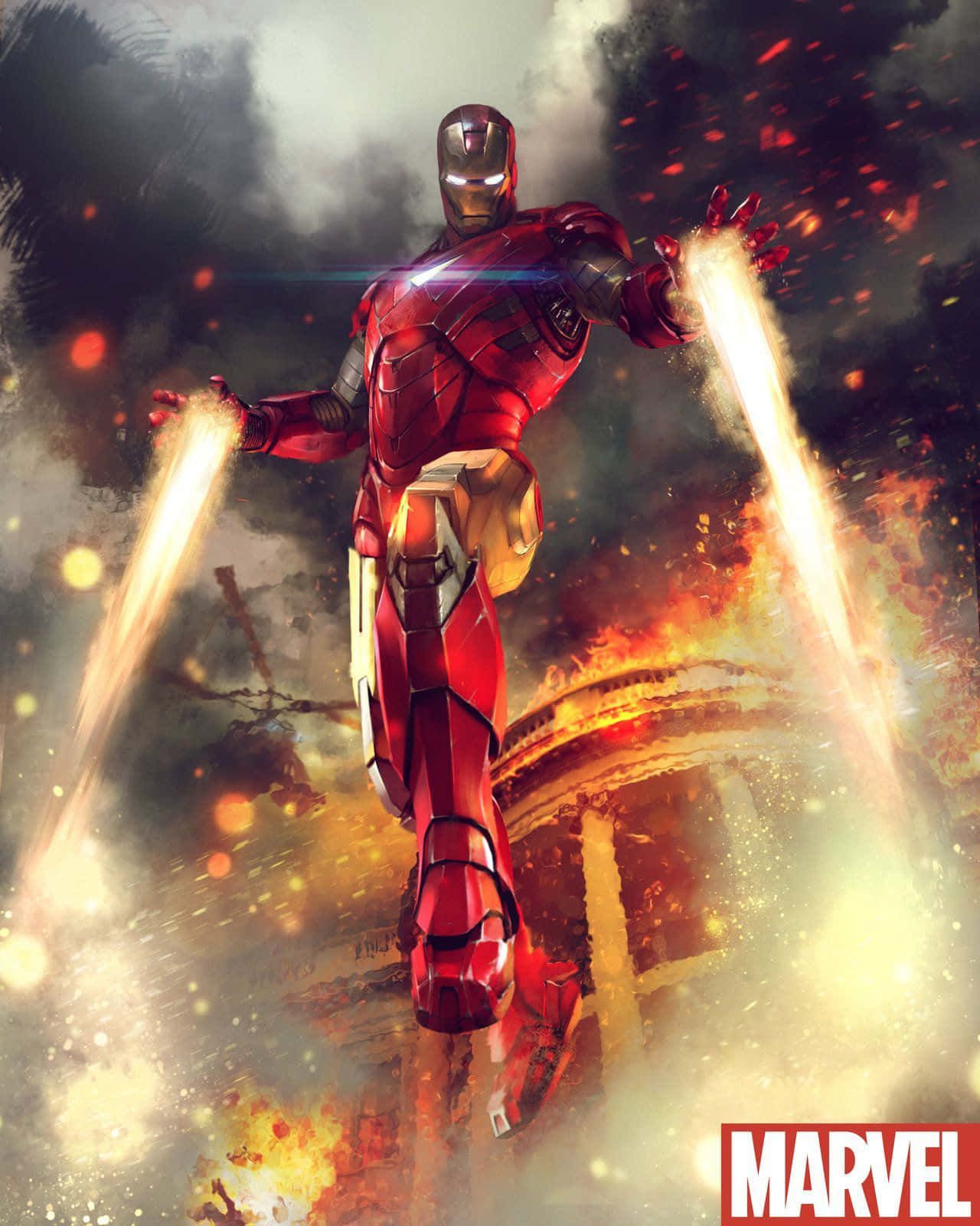 Get Ready For A Wild Ride With Our Incredible Iron Man Fan Art! Wallpaper