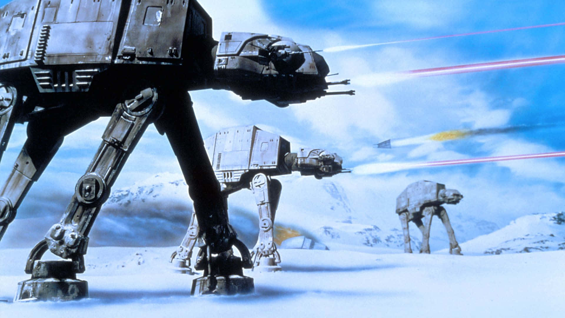 Get Ready For An Epic Galactic Adventure With At-at! Wallpaper