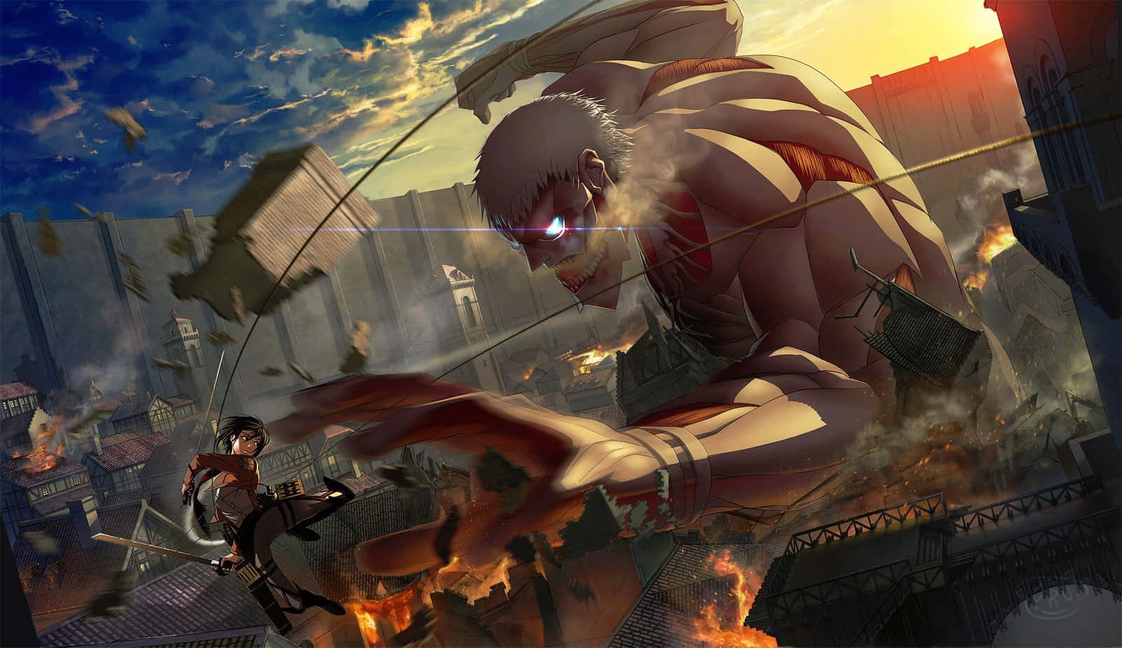 Get Ready For Attack On Titan The Final Season Wallpaper