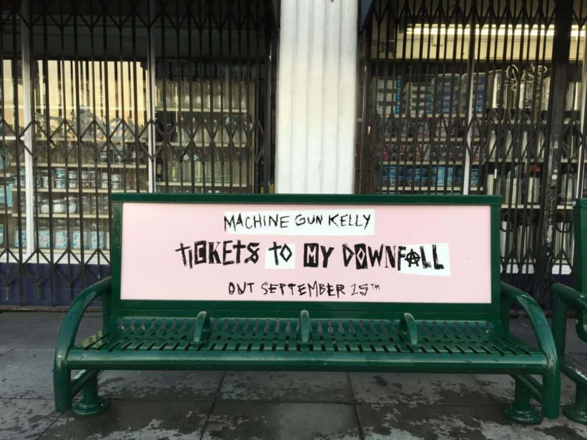 Get Ready For Machine Gun Kelly's New Album - Tickets To My Downfall Wallpaper