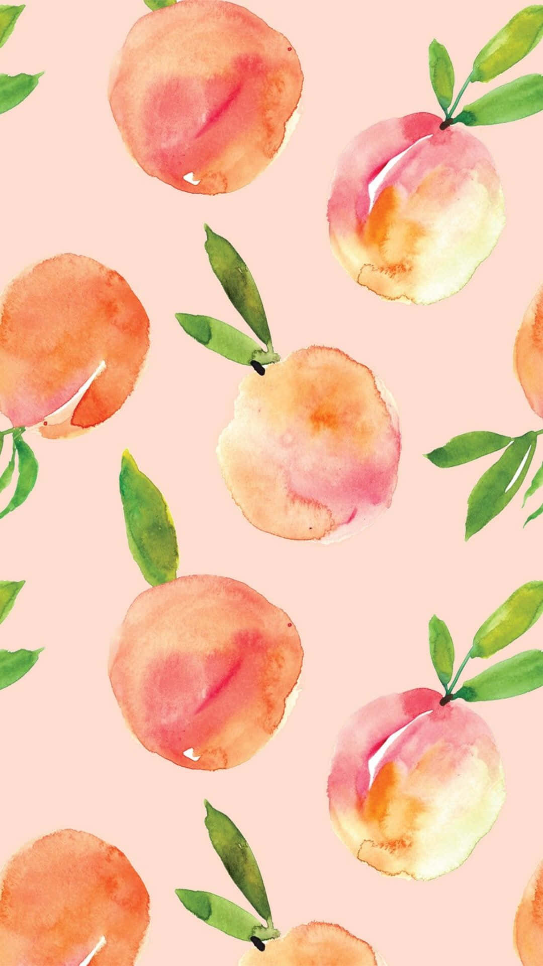 Get Ready For Spring With The Peach Iphone Wallpaper