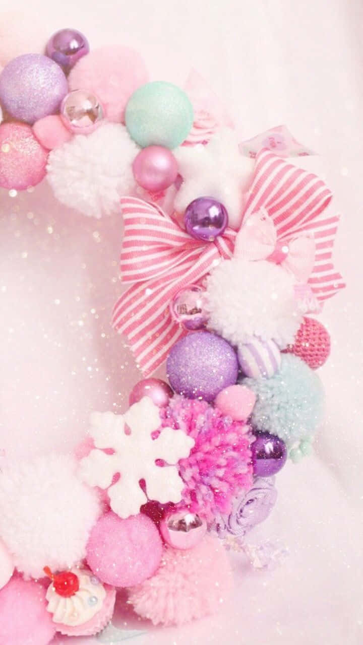 Get Ready To Celebrate The Holiday Season In Style With Girly Xmas. Wallpaper