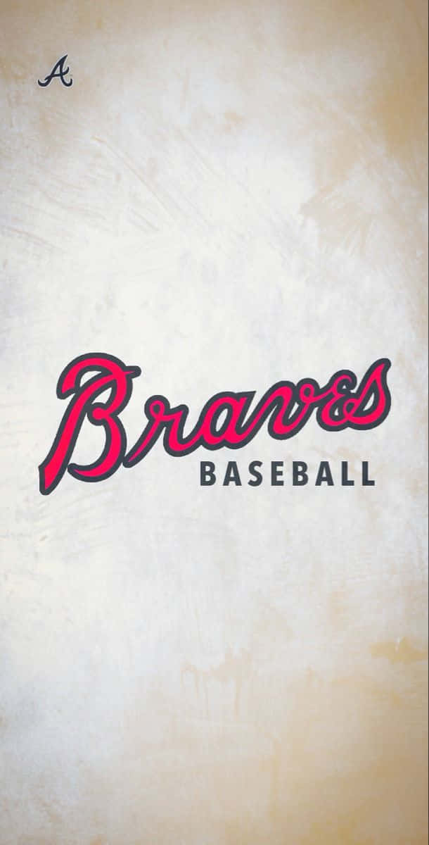 Get Ready To Cheer In Style With The Official Atlanta Braves Iphone Wallpaper