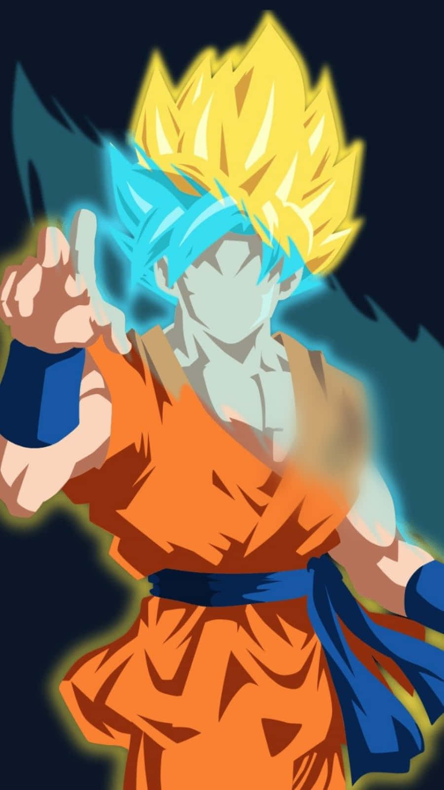 Get Ready To Unlock Incredible Powers With The Dragon Ball Super Iphone Wallpaper