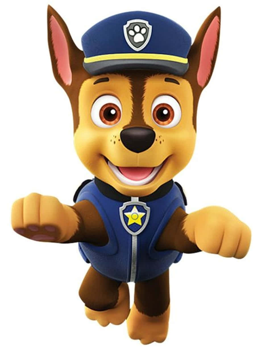 Get Revved Up With Chase And The Paw Patrol Wallpaper