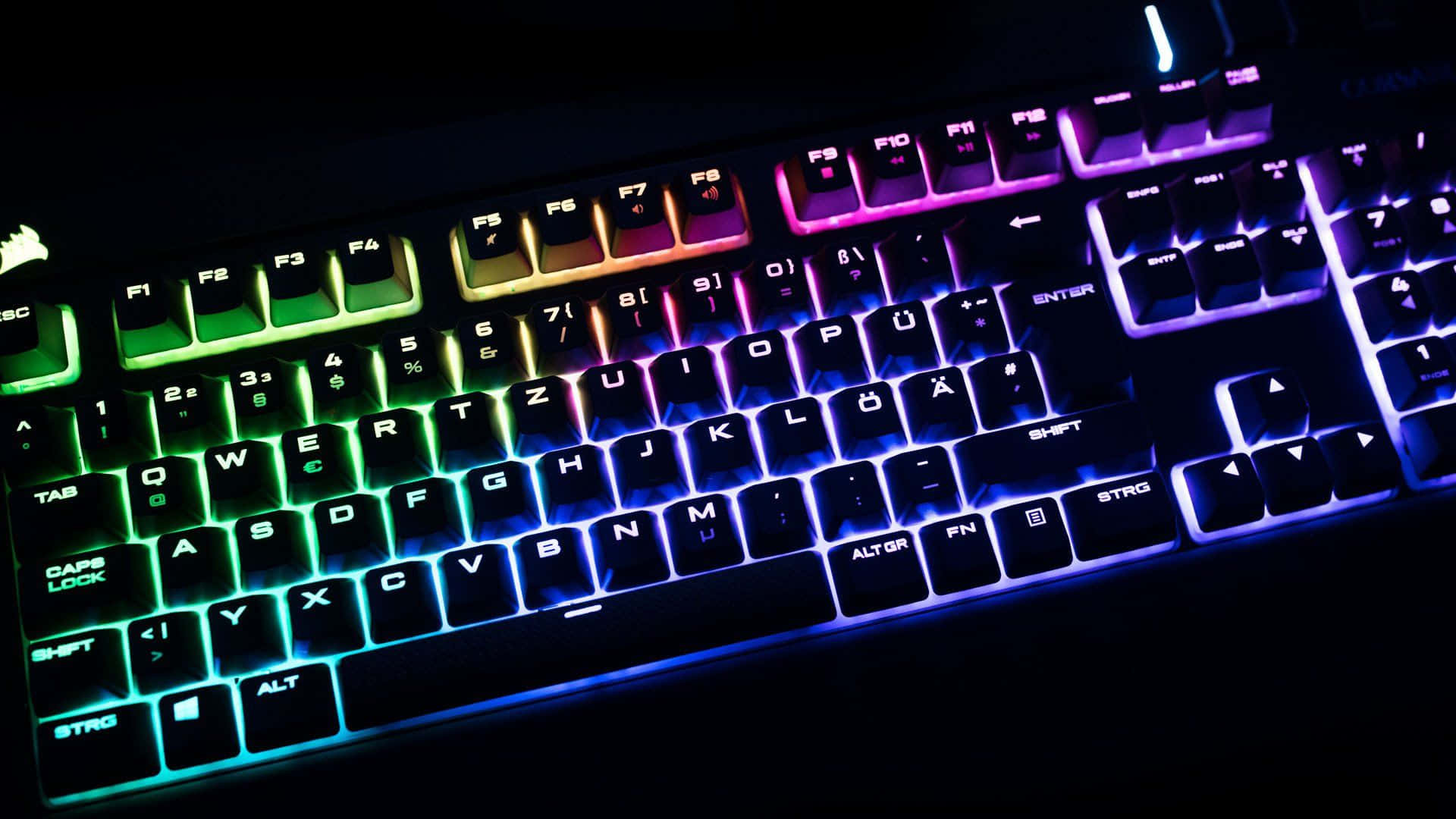 Get The Edge You Need To Win With A Gaming Keyboard Wallpaper