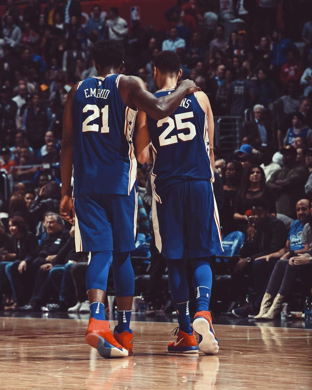 Get The Latest 76ers News On Your Iphone Wallpaper