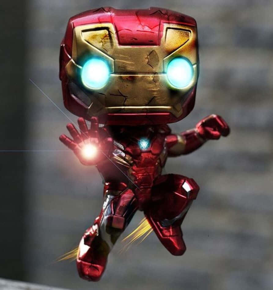 Get The Latest Collection Of Iron Man Pop Figures Now! Wallpaper