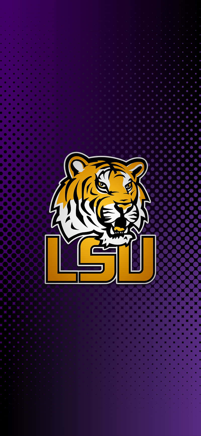 Get The Latest Lsu Sports News On Your Iphone! Wallpaper