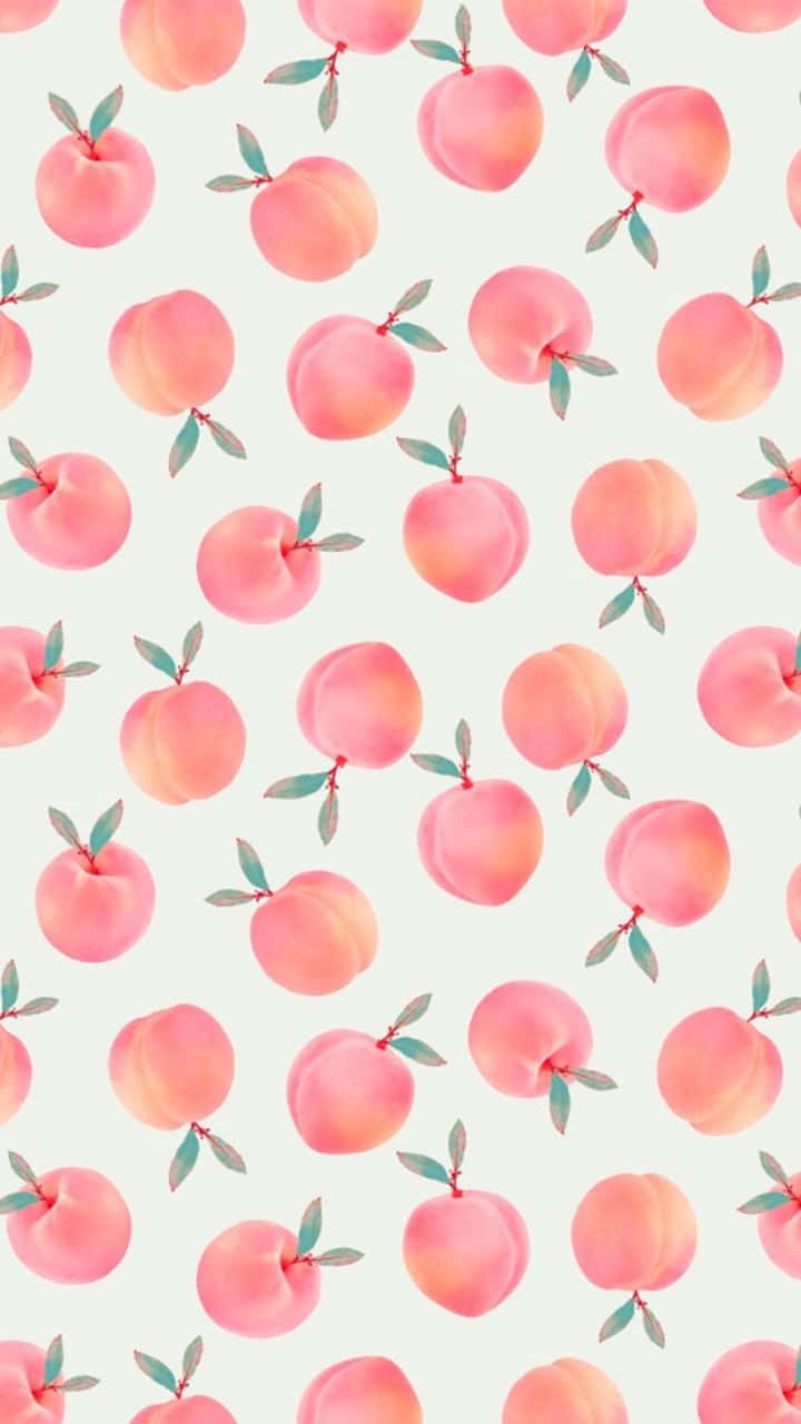 Get The Peach Iphone Now! Wallpaper