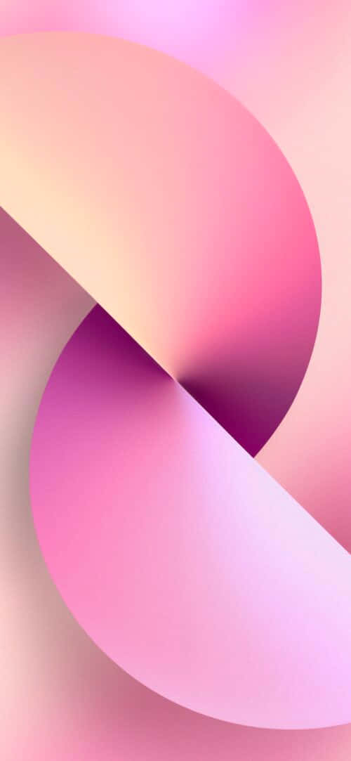 Get The Perfect Blend Of Style And Technology With The Sleek, Light Pink Iphone Wallpaper